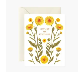Calendula, My Sunshine  | Greeting Card
