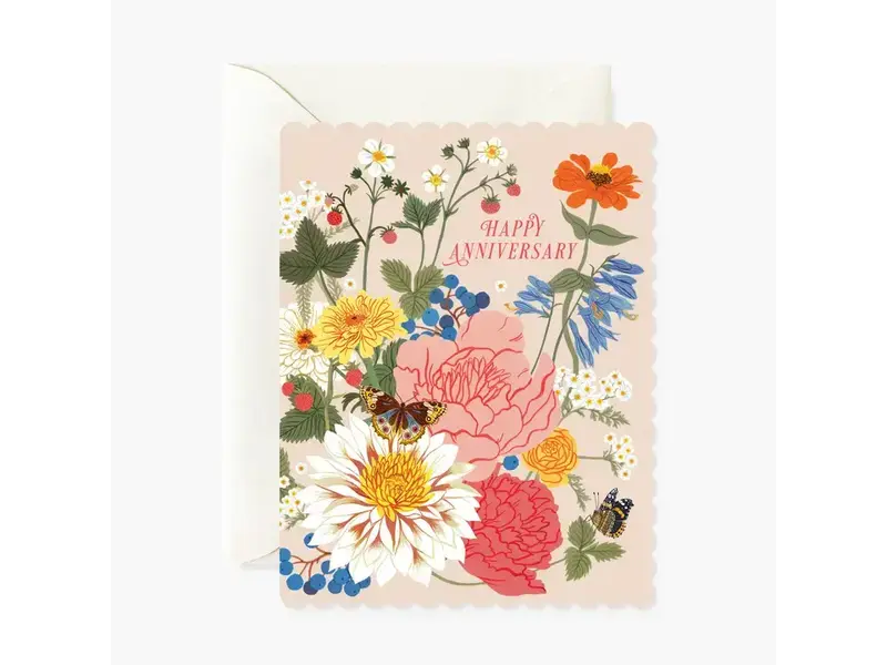 Botanica Paper Co. Flora Happy Anniversary | Greeting Card