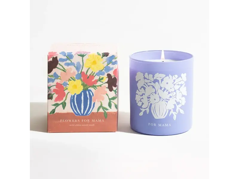 brooklyn candle studio Flowers for Mama Mother's Day Candle