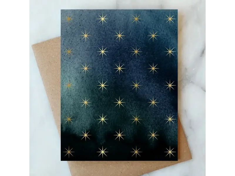 Abigail Jayne Design Star Blank Greeting Card