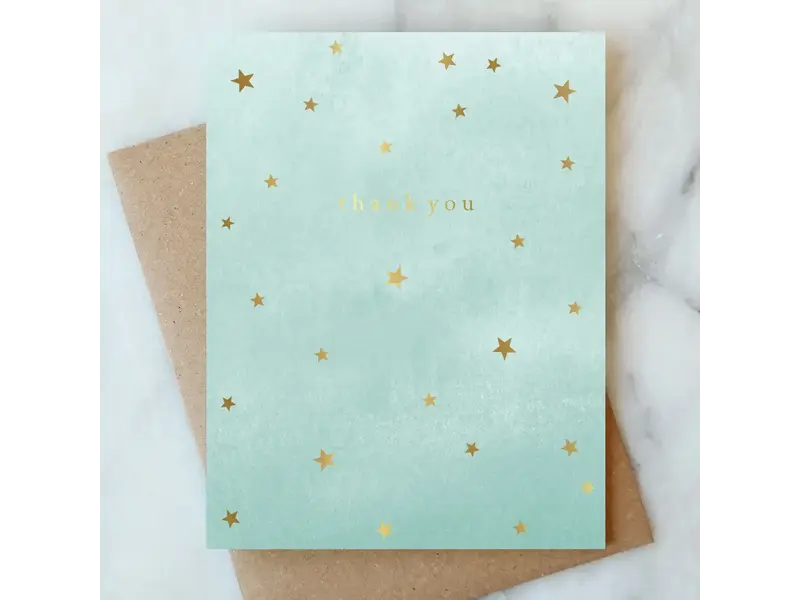 Abigail Jayne Design Galaxy Thank You Greeting Card