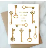 Abigail Jayne Design Keys Welcome Home Greeting Card