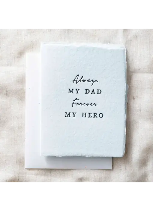 Always My Dad. Forever My Hero. | Father's Day Card