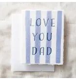 Paper Baristas Love You Dad | Eco-Friendly Father's Day Greeting Card
