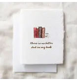 Paper Baristas No Better Dad in My Book | Father's Day Card