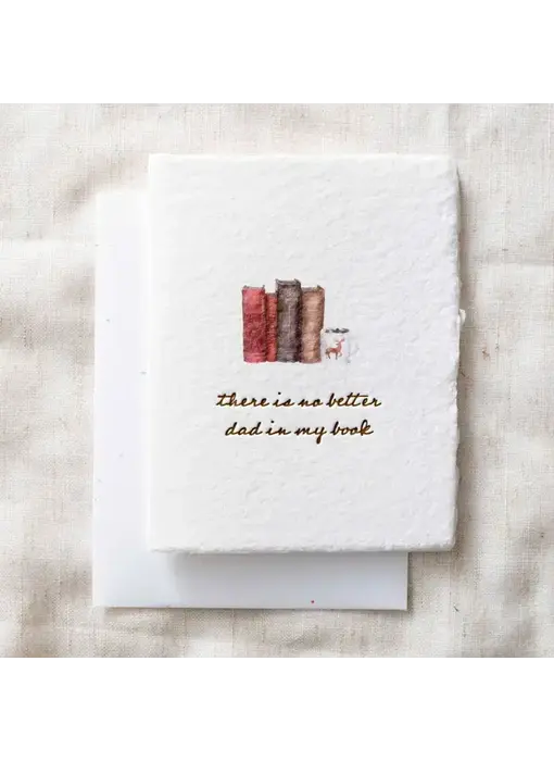 No Better Dad in My Book | Father's Day Card