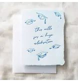 Paper Baristas Celebration Caps | Graduation Greeting Card