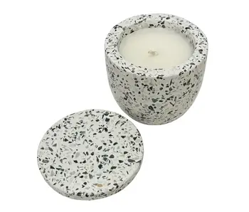 Vanilla Orchid & Tonka Terrazzo Candle