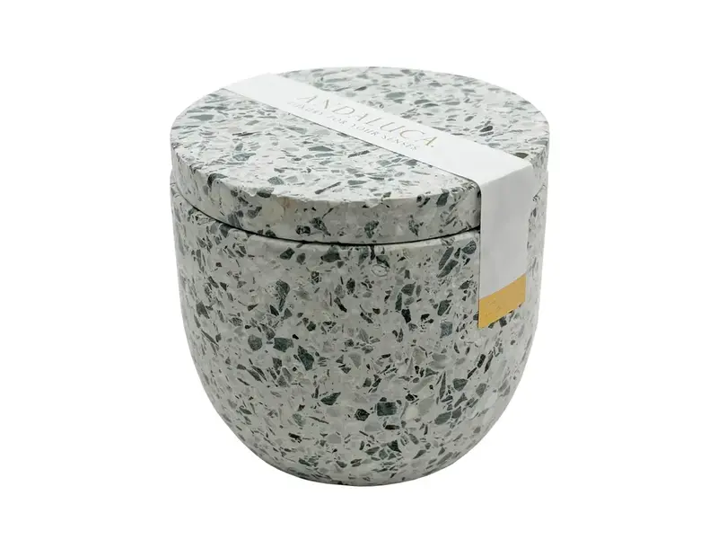 Andaluca Vanilla Orchid & Tonka Terrazzo Candle