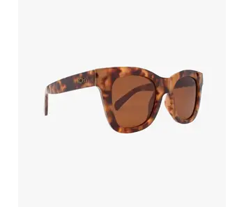 Bailey Amber Tortoise Polarized Oversized Square Sunglasses
