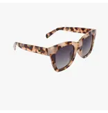Kohv Eyewear Bailey Latte Tortoise Polarized Oversized Square Sunglasses