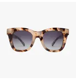 Kohv Eyewear Bailey Latte Tortoise Polarized Oversized Square Sunglasses