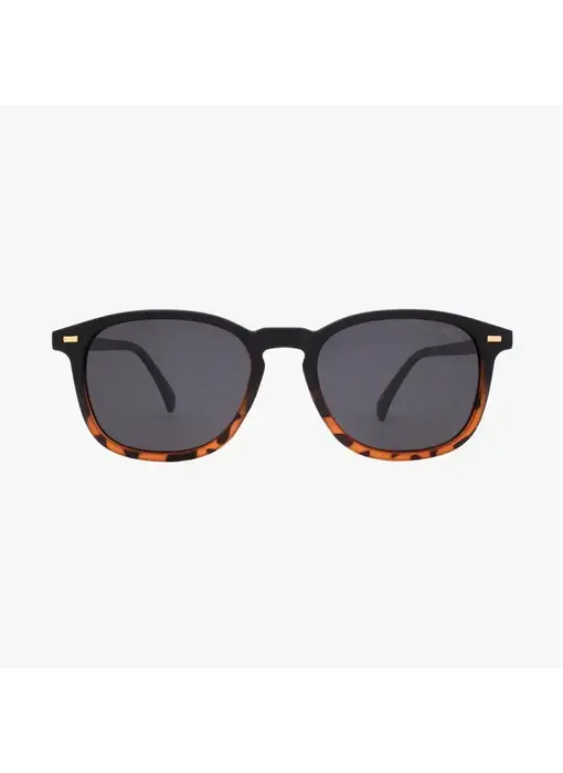 Bean Matte Fade Polarized Unisex Round Classic Sunglasses