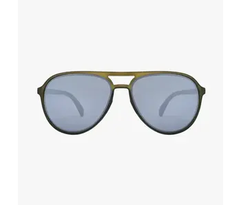 Dash Aspen Polarized Active Soft Rubber Aviator Sunglasses