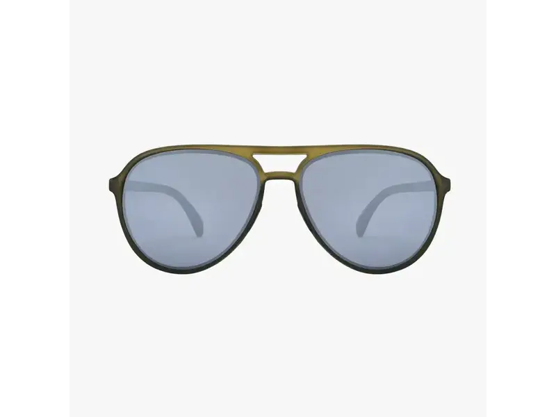 Kohv Eyewear Dash Aspen Polarized Active Soft Rubber Aviator Sunglasses