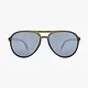 Dash Aspen Polarized Active Soft Rubber Aviator Sunglasses