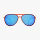 Dash Mango Polarized Active Soft Rubber Aviator Sunglasses