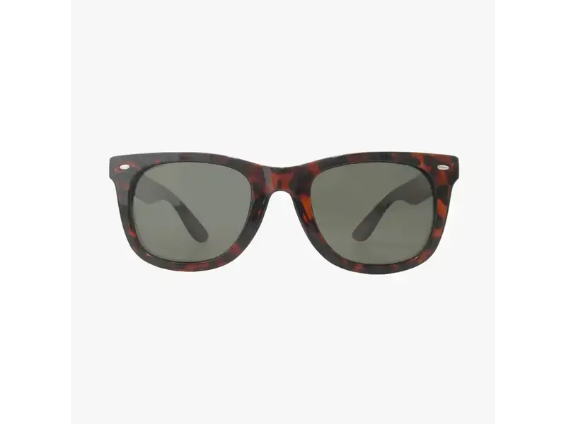 Kohv Eyewear Drift Chestnut Polarized Square Retro Sunglasses