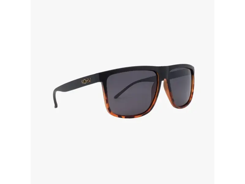 Kohv Eyewear Evans Midnight Fade Polarized Square Classic Sunglasses