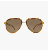 Kohv Eyewear Knox Honey Tortoise Polarized Fashion Aviator Sunglasses