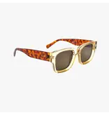 Kohv Eyewear Mod Champagne Polarized Square Designer Fashion Sunglasses