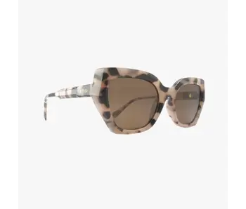 Nova Silt Tortoise Geometric Cat Eye Fashion Sunglasses