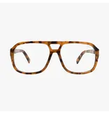 Kohv Eyewear Summit Blue Light Blocker Square Trendy Aviator Glasses