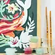 Koi Fish in Pond Paint-By-Number Kit
