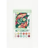 Elle Cree Koi Fish in Pond Paint-By-Number Kit