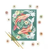 Elle Cree Koi Fish in Pond Paint-By-Number Kit