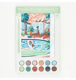 Elle Cree Mid-Mod Mirage Paint-By-Number Kit