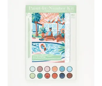 Mid-Mod Mirage Paint-By-Number Kit