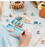 Elle Cree Mid-Mod Mirage Paint-By-Number Kit