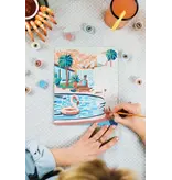 Elle Cree Mid-Mod Mirage Paint-By-Number Kit