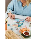 Elle Cree Mid-Mod Mirage Paint-By-Number Kit