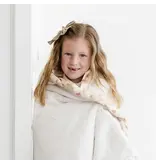 Saranoni Satin Border Receiving Blankets  Flora