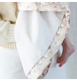 Saranoni Satin Border Receiving Blankets  Flora