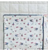 Saranoni Superman™ Minky/Lush  Receiving Blanket