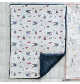 Saranoni Superman™ Minky/Lush  Receiving Blanket