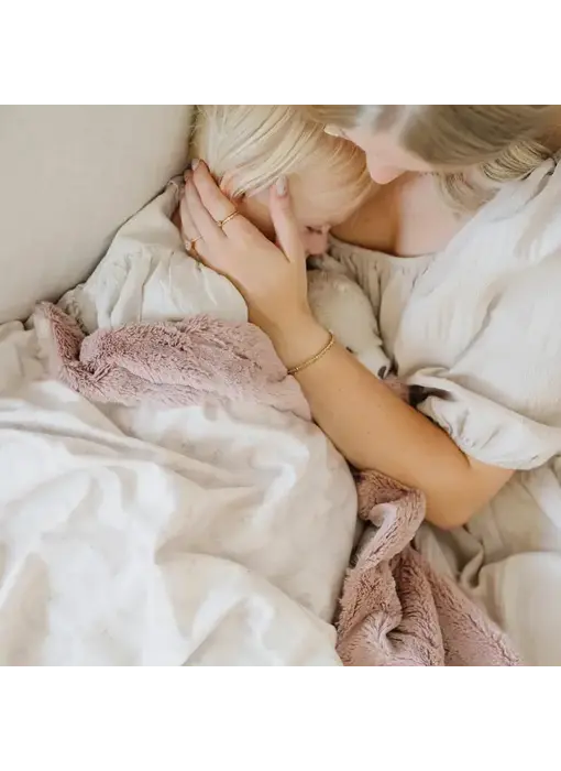 The Oakland Minky/Lush  Receiving Blanket