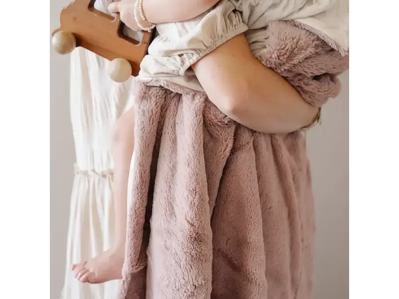 Saranoni The Oakland Minky/Lush  Receiving Blanket