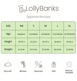 LollyBanks Bamboo Baby Convertible Zipper Pajamas - Golf Cart