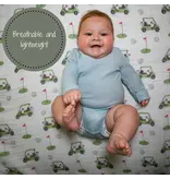 LollyBanks Golf A Round Baby Muslin Swaddle Blanket