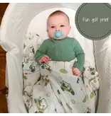 LollyBanks Golf A Round Baby Muslin Swaddle Blanket