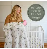 LollyBanks Golf A Round Baby Muslin Swaddle Blanket