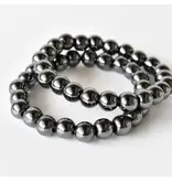 Soothing Crystals Hematite | Healing Gemstone Bracelet (8mm)