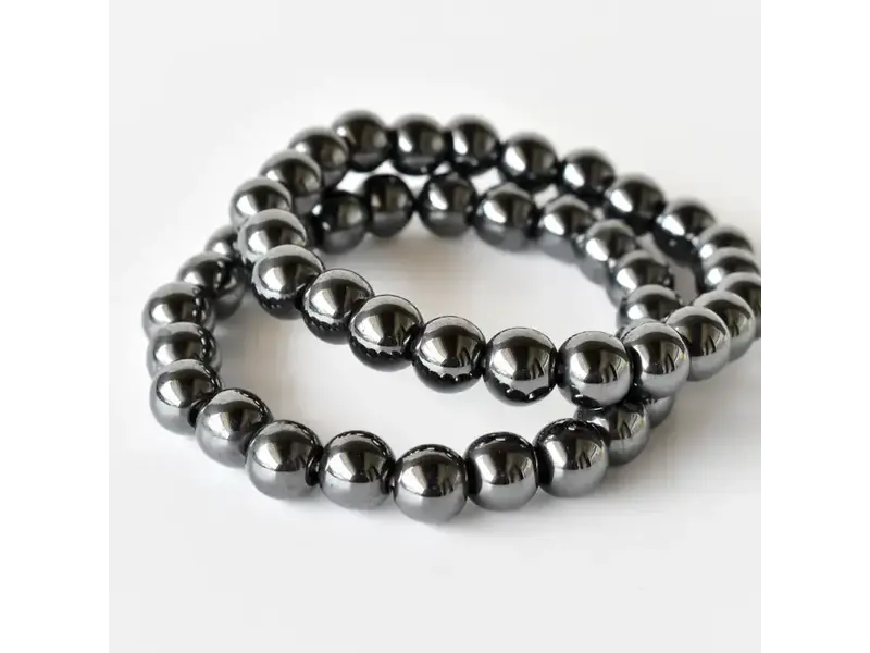 Soothing Crystals Hematite | Healing Gemstone Bracelet (8mm)