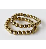 Soothing Crystals Golden Hematite| Healing Gemstone Bracelet