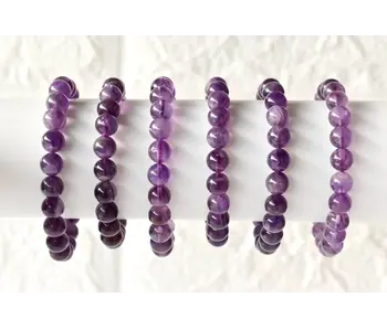 Amethyst | Gemstone Bracelet (8mm)