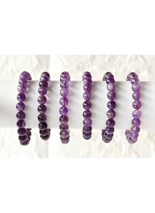 Amethyst | Gemstone Bracelet (8mm)
